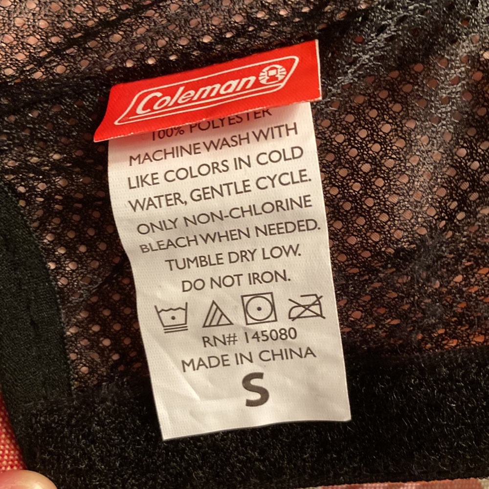 NWT Coleman Raincoat. Size S. - Picture 6 of 6